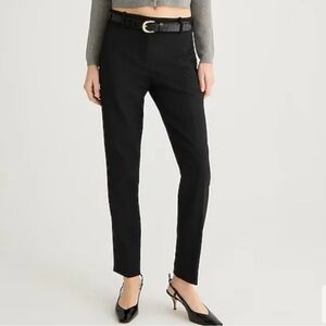 J. Crew Cameron Slim cropped pants in Four Seasons stretch Black 24w